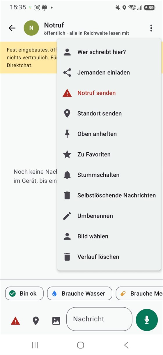 Kanal-Menü — Wer schreibt hier?