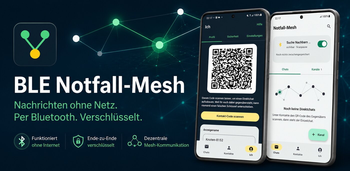 BLE Notfall-Mesh